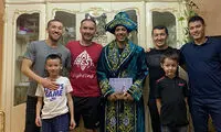 بدرقه طیبی از غیرت با لباس قزاقی