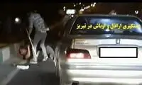 دستگیری اراذل و اوباش در نصف راه تبریز