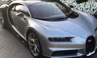 رونالدو را سوار بر بوگاتی شیرون خودش ببینید