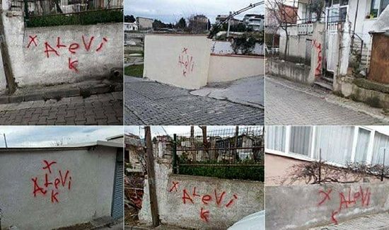 علامت‌گذاری خانه‌های علویان در ترکیه