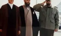 سردار قاسم سلیمانی در کنار هاشمی رفسنجانی