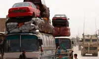 تصاویری جالب از حمل و نقل افغانستانی ها!