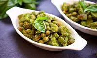 طرز تهیه سیب زمینی با سس پستو