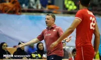 سرمربی تیم ملی والیبال: خوش‌شانس بودیم