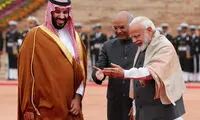 تصاویر سفر بن سلمان به هند‎
