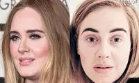 ستاره های هالیوود بدون آرایش چه شکلی اند؟