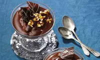 دسر شکلاتی یک نفره با طعم بهار نارنج
