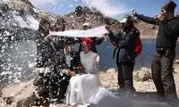 مراسم عروسی در سبلان/ گزارش تصویری