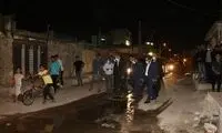 بازدید استاندار از نقاط پس‌زدگی فاضلاب در اهواز