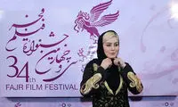 عکس: تیپ جدید سحر قریشی در جشنواره