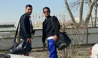 قائدی در محل تمرین استقلال حاضر شد