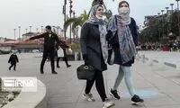 ترس از کرونا در خیابان‌های رشت