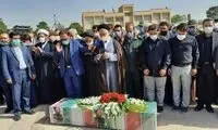 تشییع پیکر سردار حجازی در اصفهان