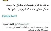 آشنا: مشکل ما نه لولو است و نه هلو