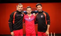 جشن تولد سروش رفیعی در تمرین پرسپولیس