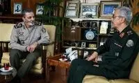 دیدار سردار باقری با فرمانده کل ارتش