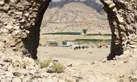 چرای گوسفندان در کوشک ساسانی! +عکس