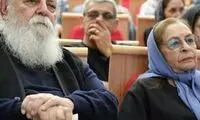 «سایه» در سوگ همسرش نشست