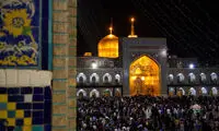 حال و هوای حرم رضوی در آستانه میلاد