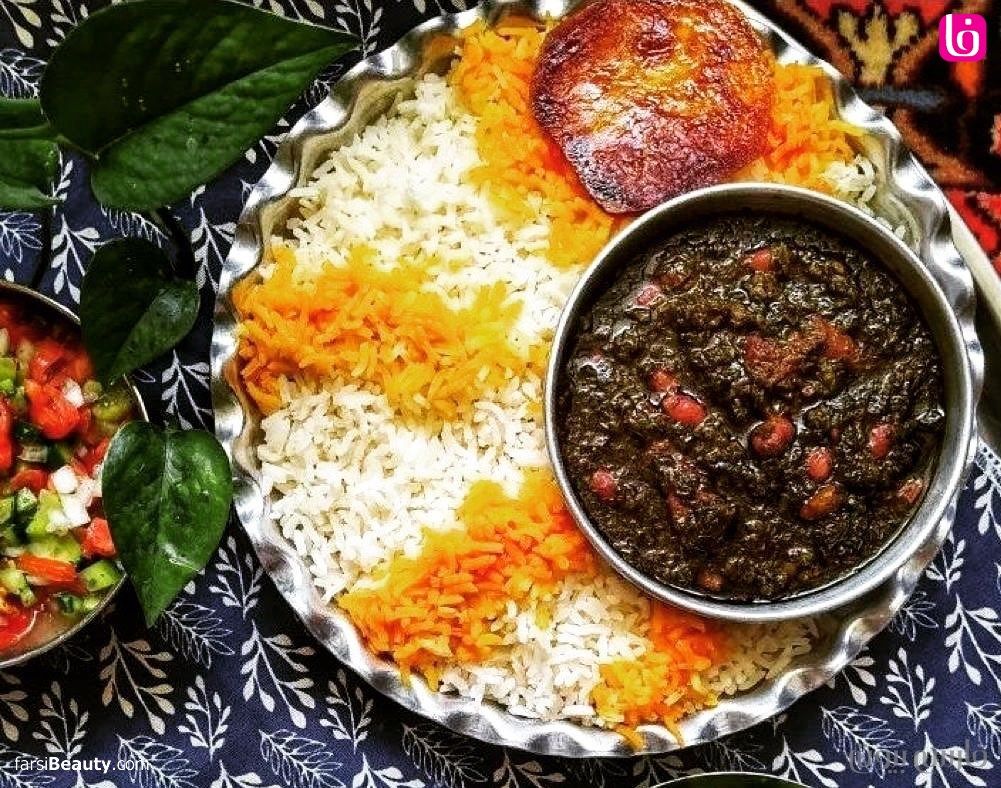 طرز تهیه قورمه‌سبزی جنوبی با عطر و طعم بی‌نظیر