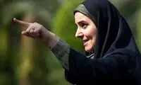 خانم وزیر، خیره به ناکجا در راهپیمایی امروز تهران