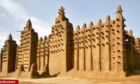 عکس: عجیب‌ترین مسجد خشتی جهان