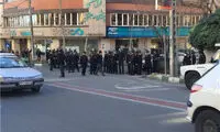 تجمع در اطراف سفارت عربستان +عکس