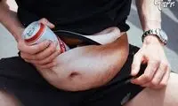 بدون اینکه تنقلات بخوریم شکم بابا‌ها را داشته باشیم