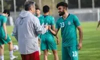 قلی‌زاده در تمرین تیم ملی آفتابی شد