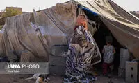 محله «ول‌آباد» در حاشیه شهر کرمان