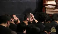 عکس: علی ضیاء در هیئت ریحانه الحسین