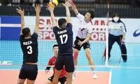 ایران در والیبال قهرمانی آسیا به چین رسید