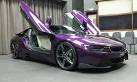 نسخه‌ای خاص از بی‌ام‌و i8 در نمایندگی ابوظبی