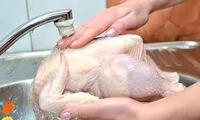 آموزش تصویری خرد کردن مرغ
