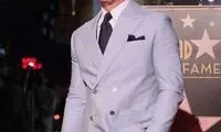 دنیل کریگ در مراسم پیاده‌روی مشاهیر هالیوود