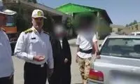 حرکت عجیب یک زنِ پرایدسوار به سبک فیلم هالیوود!