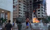 گزارش صداوسیما از حمله اسرئیل به منازل مسکونی تهران