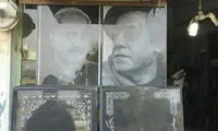 پرویز پرستویی روی سنگ قبر +عکس