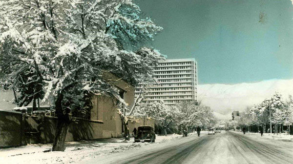 خیابان حافظ، تجریش و شمیران در اوایل دهه ۵۰