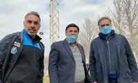 جلسه مدیرعامل استقلال با مظلومی و فکری