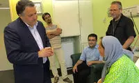 مدیران سینمایی به عیادت منیژه حکمت رفتند