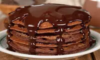 طرز تهیه پنکیک کاکائویی