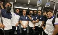کاروان استقلال به دوبی رسید