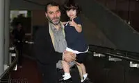 عکس: ده نمکی و دخترش در یک جشن