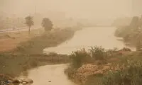 گرد و خاک در استان خوزستان
