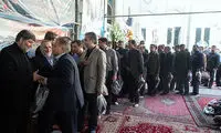 عکس: مجلس ترحیم محافظ رهبر انقلاب