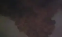 گزارش زنده از آتش‌سوزی در پالایشگاه نفت تهران