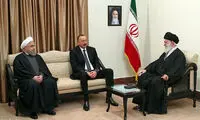 دیدار «الهام علی اف» با رهبر معظم انقلاب