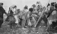 قحطی‌زدگان همدانی در جنگ جهانی