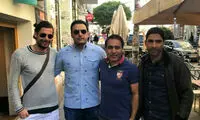 عکس یادگاری ستاره‌های سابق فوتبال خبرساز شد